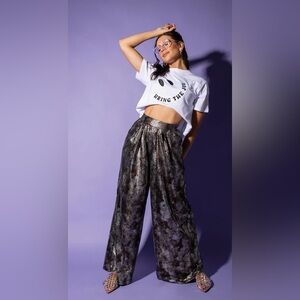 WKND Chasers Told You So Metallic Shimmer Pants